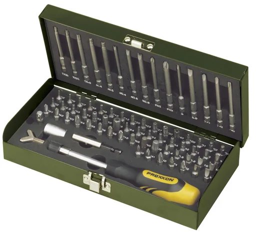 "Super security and special bit set, 1/4" (75 pieces) image"