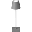 VT-7703 Table Lamp - 3000K - Dimmable via Touch - Rechargeable - Grey