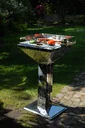 Charcoal grill, funnel grill