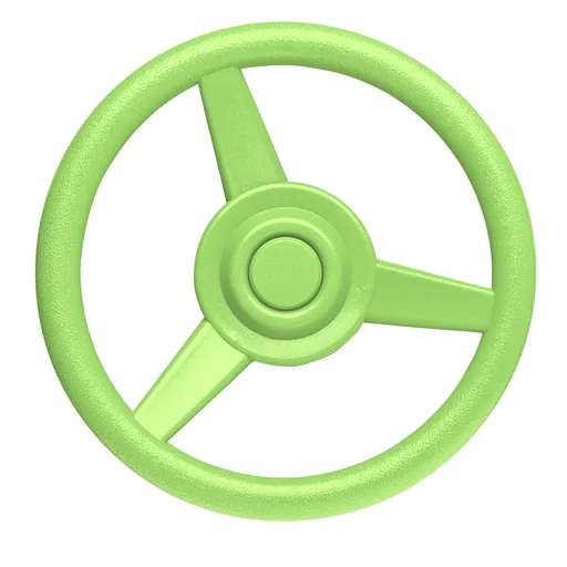 "Steering wheel apple green Ø300 mm for play equipment image"