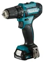 Cordless drill/driver DF333DSAE, 10.8 V with 2 batteries (2.0 Ah), in case