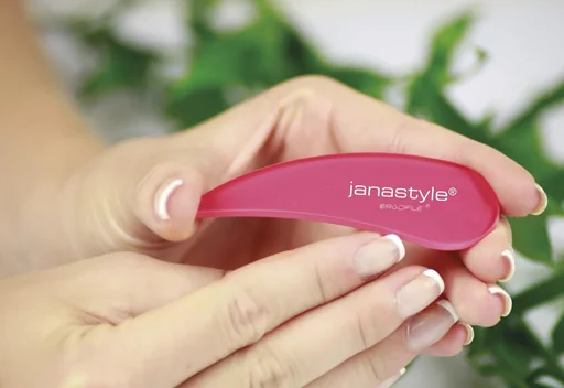 "Glass nail file "Ergofile", with U-shaped grinding groove image"