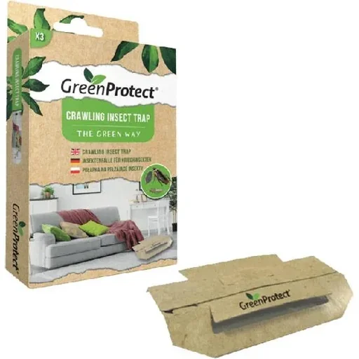 "Green Protect Creeping Insect Box - Silverfish, cockroaches, woodlice, ants image"