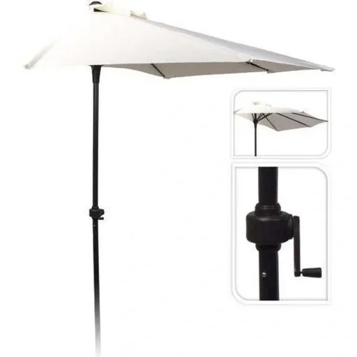 "Pro Garden Balcony Parasol - Half Ro image"