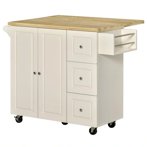 "Kitchen trolley 111.5 cm x 75 cm x 89 cm image"