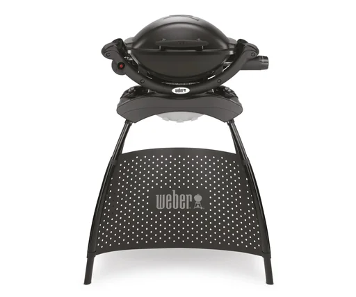 "Gas grill Q 1000 Stand, black, without side tables image"