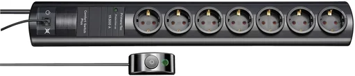 "7-way power strip Primera-Tec Comfort Switch Plus with surge protection 19500 A image"