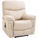 Massage chair with heat and reclining function