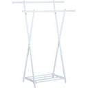 Clothes rack coat rack metal white