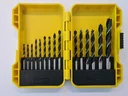 Wood drill bit set 15-piece (3 - 10 mm)