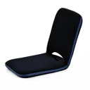 Seat cushion bean bag floor cushion with backrest foldable