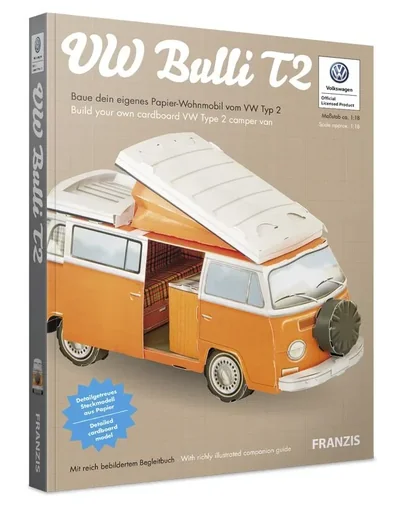 "Paper camper "VW Bulli T2" image"