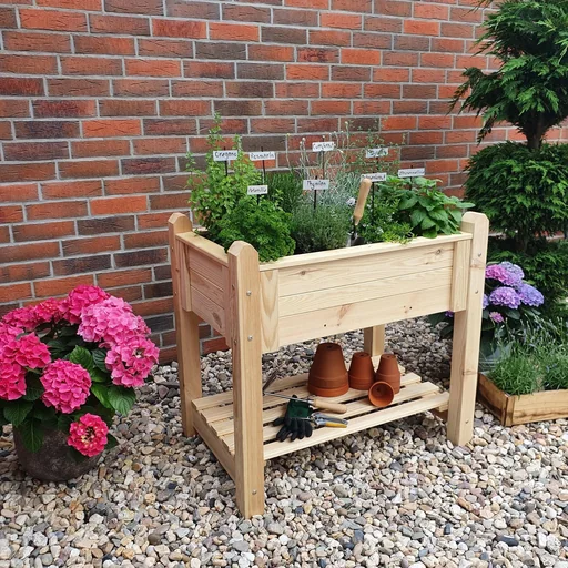 "Solid herb bed, anthracite, small image"