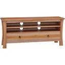 TV cabinet 100x30x45 cm solid mahogany