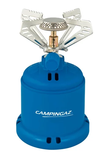 "Camping 206 S, gas cooker for cartridge, with plastic bell image"