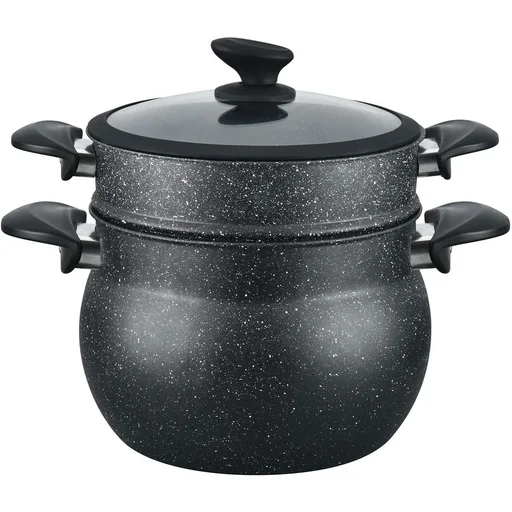 "NL Couscous Pot - 26cm - 12L - Black image"