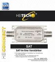 SAT in-line amplifier