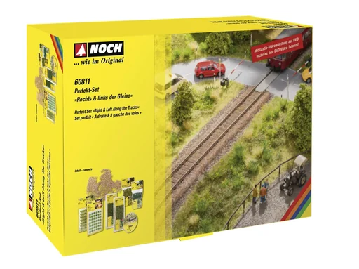"Perfect set "Right & left of the tracks image"