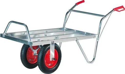 "Aluminiowy dwukołowy wózek do bel, udźwig 100 kg image"