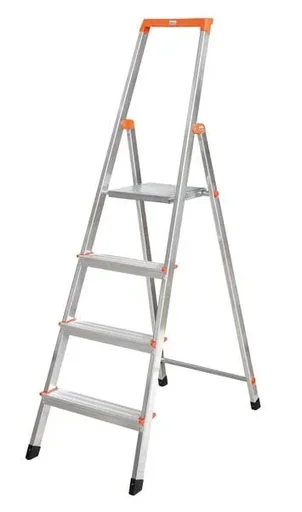 "Stepladder with 5 steps plus platform image"