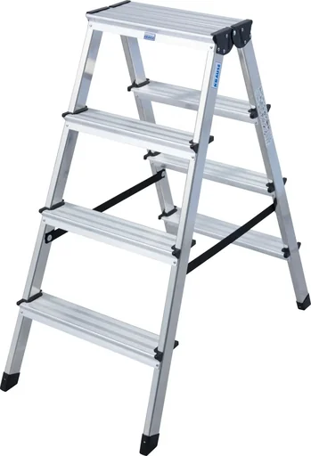 "“DOPPLO” STEP DOUBLE LADDER 2x4 STEPS image"