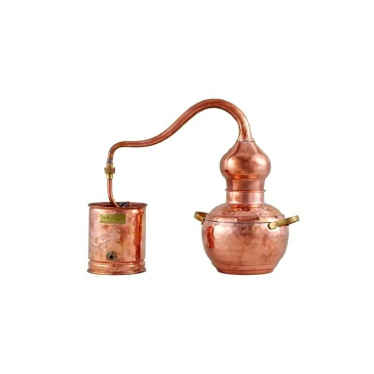 "Destylator, Alembik, Aparat do destylacji - Premium, Miedź, 2 litry image"