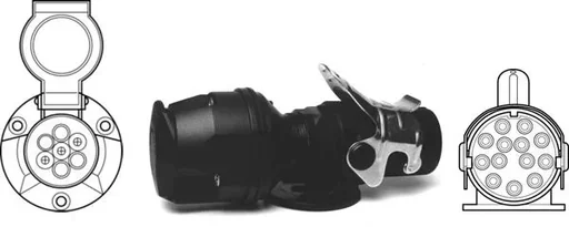 "Voltage reducer 24 Volt - 12 Volt 13-7 image"