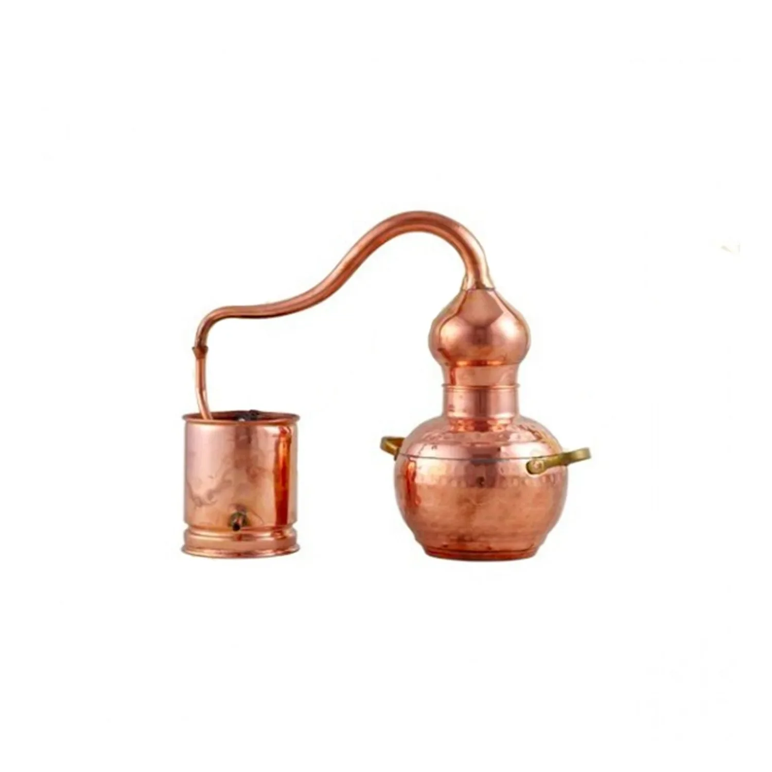 "Destylator, Alembik, Aparat do destylacji - Miedź, 2 litry image"