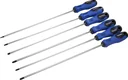 Extra long screwdrivers, 6 pieces