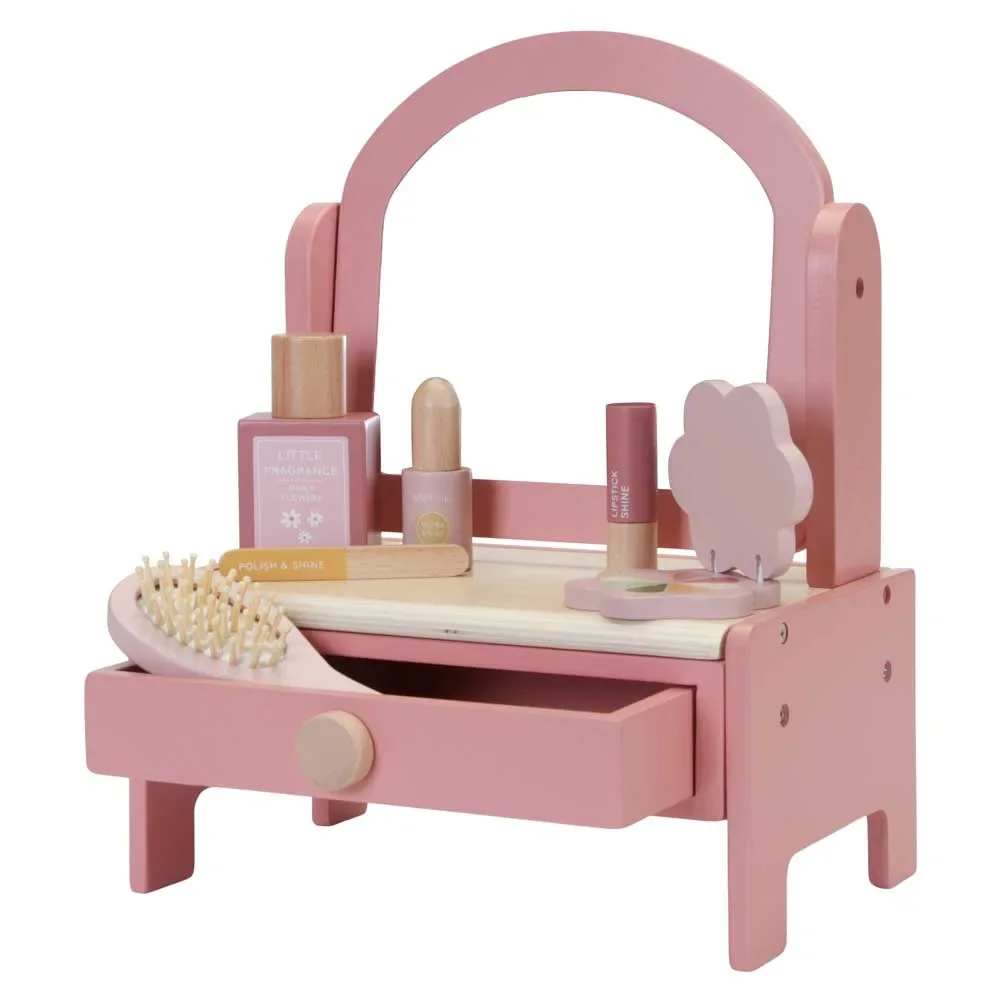 "Little Dutch toaletka drewniana różowa image"