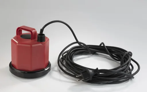 "Flat suction submersible pump, flat suction up to 3 mm, 80 watts image"