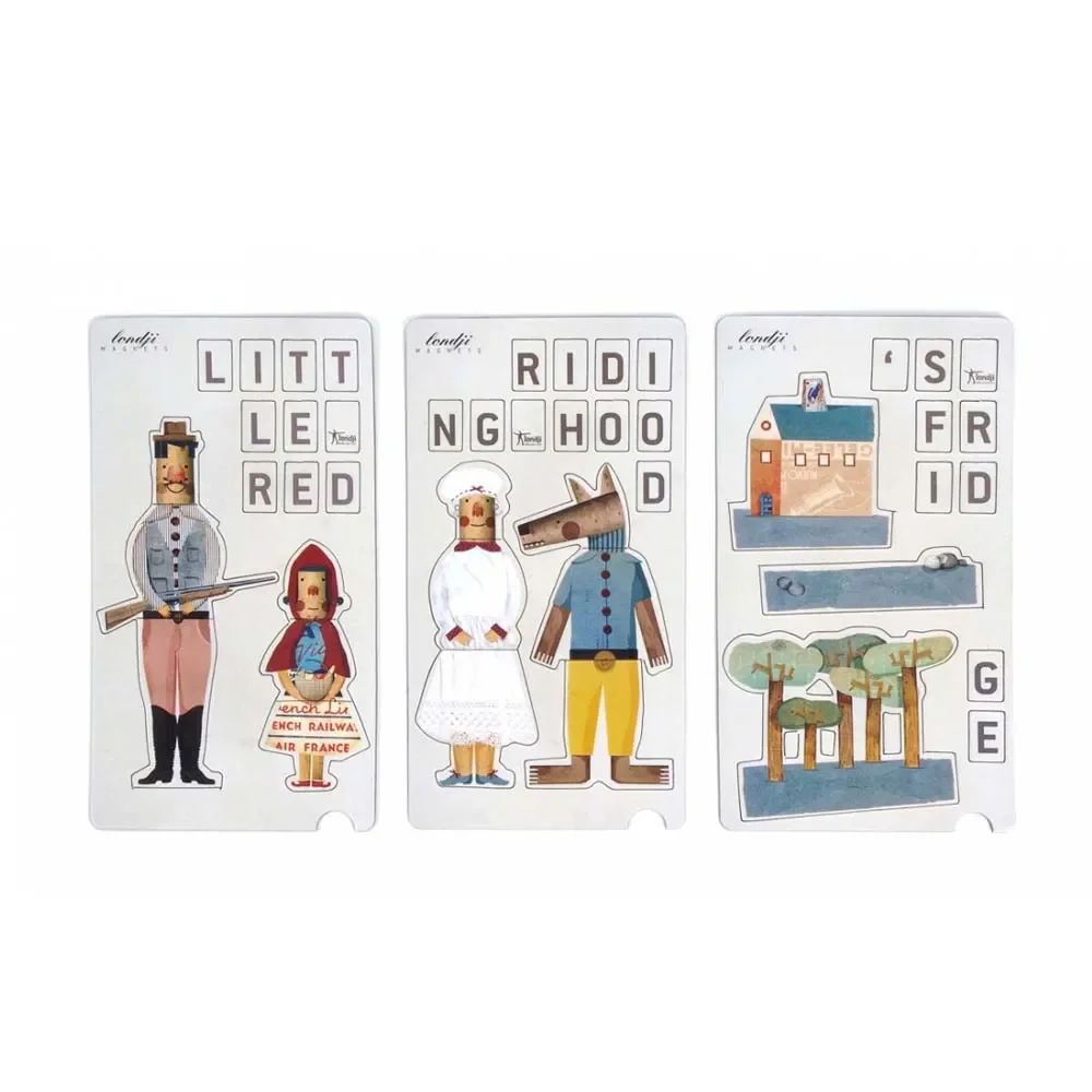 "Londji Children Magnesy Czerwony Kapturek image"