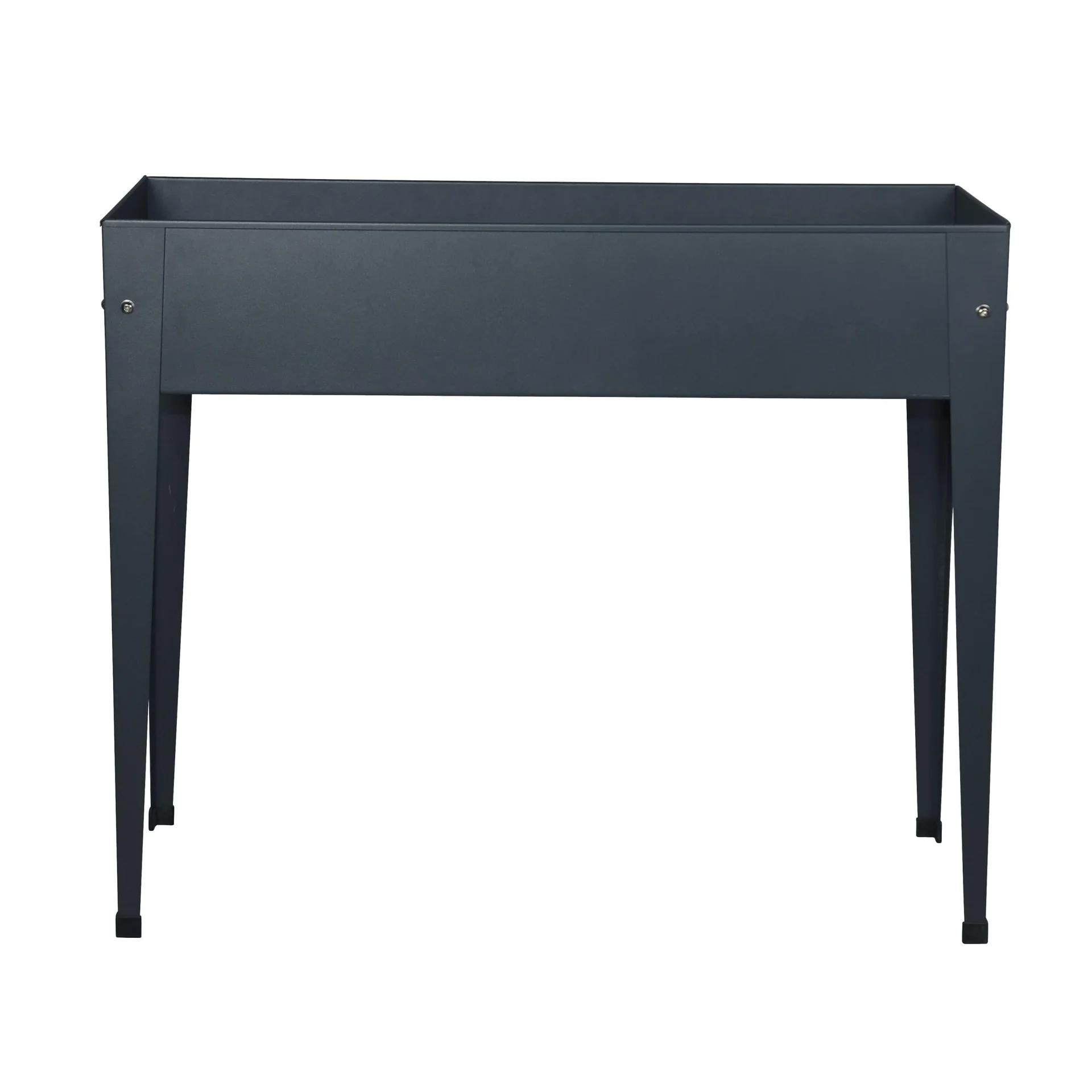 "Podwyższona grządka Urban 100 × 40 × 84 cm Antracyt – Stalowa podwyższona grządka na nóżkach, 80 l image"