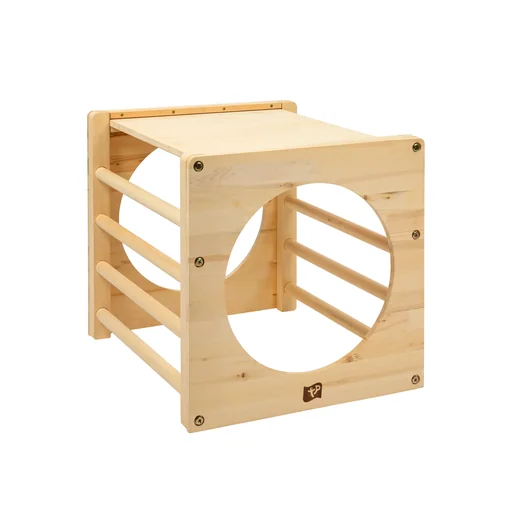 "Crawling and climbing cube Active Tots Cube, untreated image"