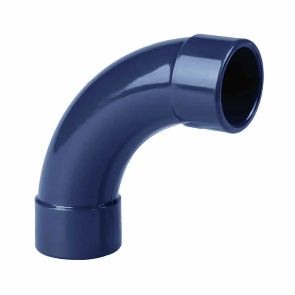 "Kolanko PVC 90 stopni, Łącznik PVC 25mm - Kształtki PVC klejone image"