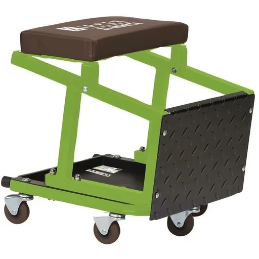 "Step 2-in-1 assembly stool with wheels - Max. 140 kg image"