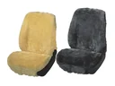 Car seat cover lambskin, color anthracite - 1 piece