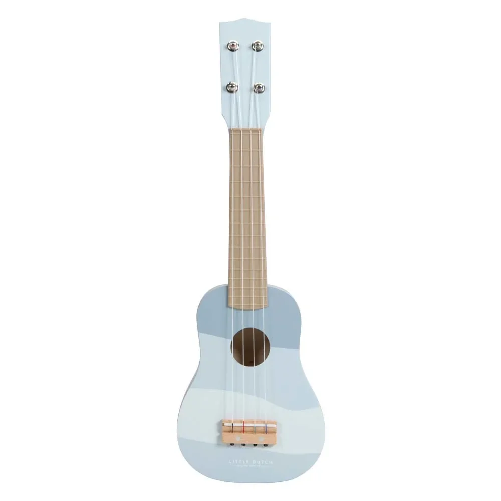 "Little Dutch dzieci gitara niebieski image"