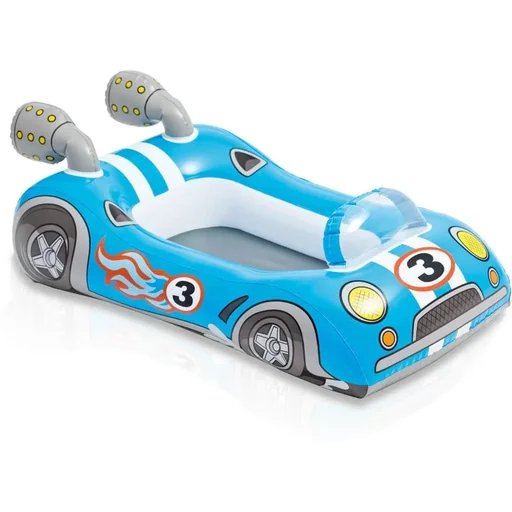 "Children's pool boat-blue image"