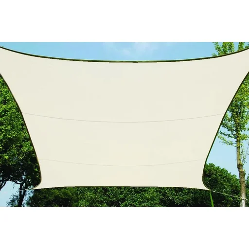 "Sun sail - rectangular - 4 x 3 m - cream-white image"