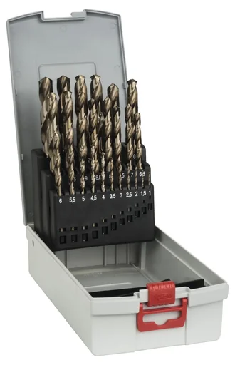 "HSS-Co twist drill 135° Pro-Box 1.0 - 13.0 mm, 25 pieces image"