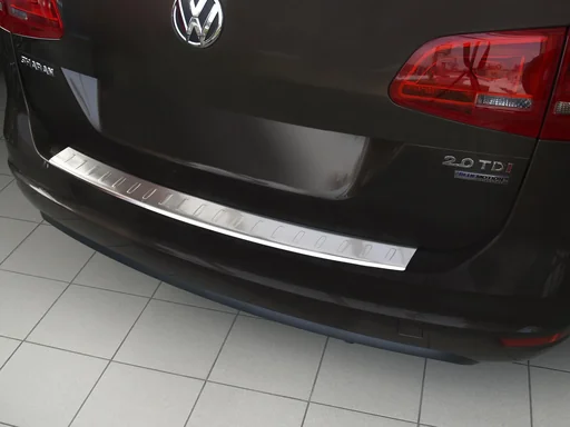 "Loading sill protection VW SHARAN (profiled) / stainless steel, built 2010-2015, 2015> image"