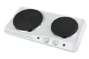 Double hotplate, 15.5/18.5cm, 1000/1500W electric hotplate, TKG DKP 1002 W