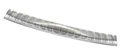 Stainless steel loading sill protector, Renault TRAFIC II, 2001-2014. OEM quality with soft, deburred edges.