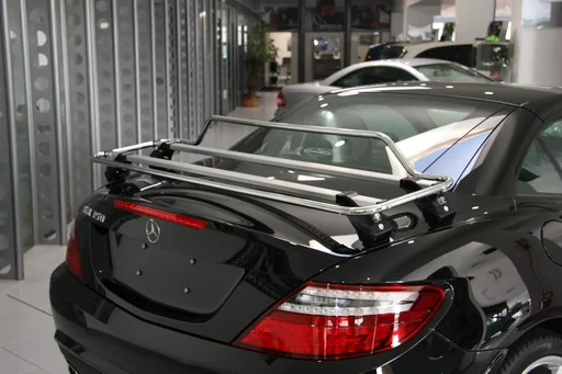 "Luggage rack stainless steel summer for Mercedes Benz SLK 3 built from 2011 image"