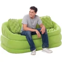 Inflatable lounger green