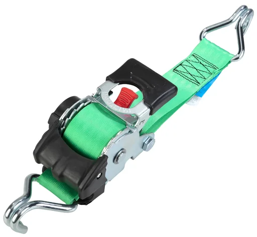 "Automatic lashing strap with retractable function - 50 mm x 3 m - claw hook image"