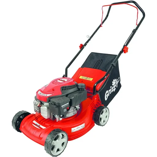 "Petrol lawn mower with 40L grass collector - 4-stroke - 2.6 HP - 40 cm cutting width - 600m² - BRM 4013 image"