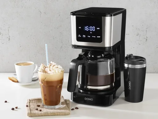 "3-in-1 coffee machine - With timer/time pre-selector - ToGo cup 400 ml - Iced coffee function image"