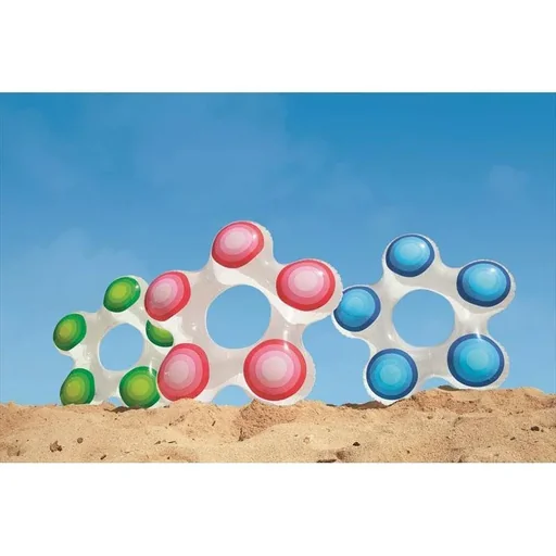 "Pool blue star-shaped image"